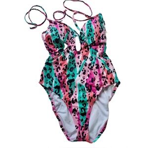 Sugar Beach One-piece Swimsuit, Size Large NWT
